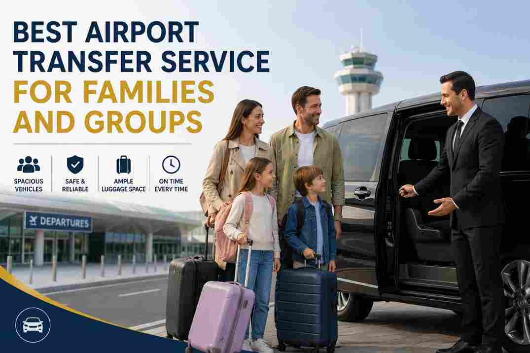 Best airport transfer service for families and groups